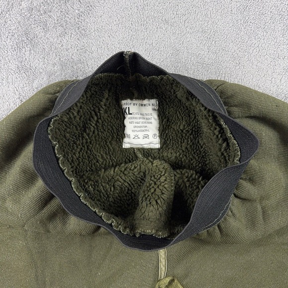 Dutch Military Fleece Pants Liner Olive Green NATO Thermal Trousers 1990 XL - Picture 4 of 8